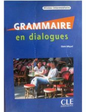 book Grammaire En Dialogues: Niveau Intermediaire [With Cd (Audio)]