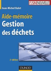 book Gestion des déchets