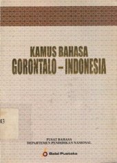 book Kamus Bahasa Gorontalo-Indonesia