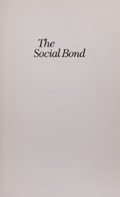 book The Social Bond