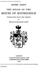 book Reign of the House of Rothschild