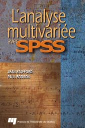 book L'analyse multivariée avec SPSS