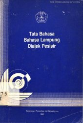 book Tata Bahasa Bahasa Lampung Dialek Pesisir