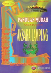 book Panduan Mudah Menulis Aksara Lampung