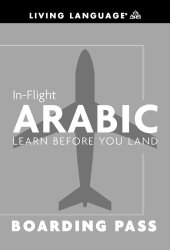 book In-Flight Arabic: Learn Before You Land (Booklet only)