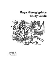 book Maya Hieroglyphics Study Guide