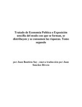 book Tratado De Economia Politica