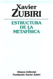 book Estructura de la Metafísica