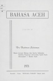 book Bahasa Aceh. Jilid II