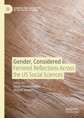 book Gender, Considered: Feminist Reflections Across the US Social Sciences