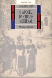 book O apogeu da cidade medieval