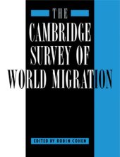 book The Cambridge Survey of World Migration