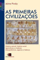 book As primeiras civilizações