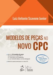 book Modelos de peças no novo código de processo civil