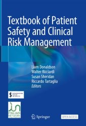 book Textbook of Patient Safety and Clinical Risk Management