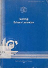 book Fonologi Bahasa Lamandau