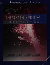 book The Strategy Process: Concepts, Contexts, Cases