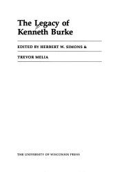 book The Legacy of Kenneth Burke