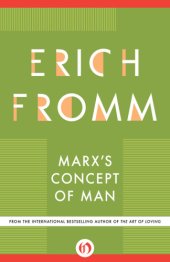 book Marx's concept of man