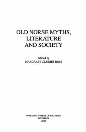 book Old Norse Myths, Literature and Society