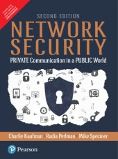 book Network security: private communication in a public world