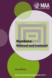 book Numbers Rational and Irrational