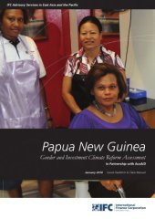 book Papua New Guinea Gender and Investment Climate Reform Assessment