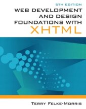 book Web development and design foundations with XHTML