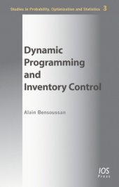 book Dynamic programming and inventory control