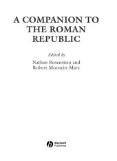 book A Companion to the Roman Republic