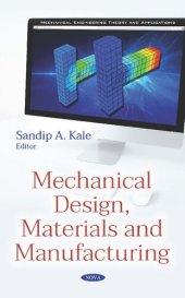 book Mechanical Design, Materials and Manufacturing