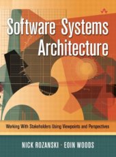 book Software systems architecture working with stakeholders using viewpoints and perspectives