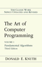 book The Art of Computer Programming, Volume 1: Fundamental Algorithms