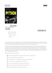 book Text processing in Python