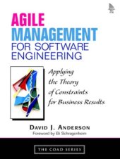 book Agile management for software engineering: applying the theory of constraints for business results