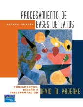 book Procesamiento de bases de datos: Fundamentos, diseño e implementación, 8va Edición