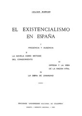 book El existencialismo en España