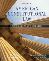 book American Constitutional Law Volume II: Civil Rights and Liberties