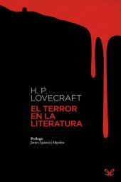 book El terror en la literatura