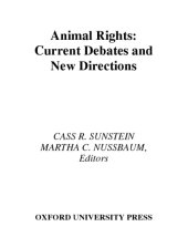 book Animal Rights: Current Debates and New Directions