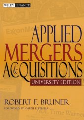 book Applied Mergers and Acquisitions