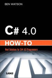 book C# 4.0 How-To