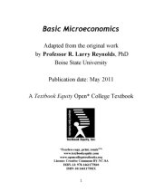 book Basic Microeconomics