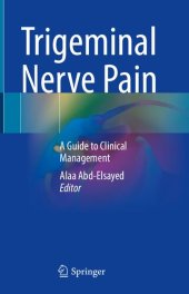 book Trigeminal Nerve Pain: A Guide to Clinical Management