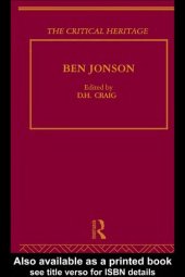 book Ben Jonson