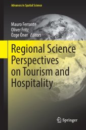 book Regional Science Perspectives on Tourism and Hospitality