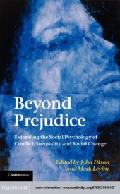 book Beyond Prejudice: Extending the Social Psychology of Conflict, Inequality and Social Change