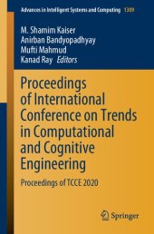 book Proceedings of International Conference on Trends in Computational and Cognitive Engineering: Proceedings of TCCE 2020