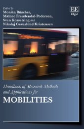 book Handbook of Research Methods and Applications for Mobilities