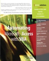 book Automating Microsoft Access with VBA